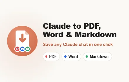 Claude to PDF